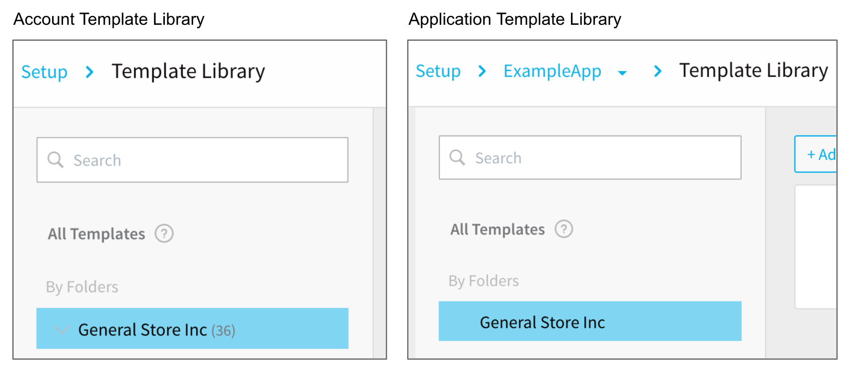 Account And Application Templates Harness Developer Hub