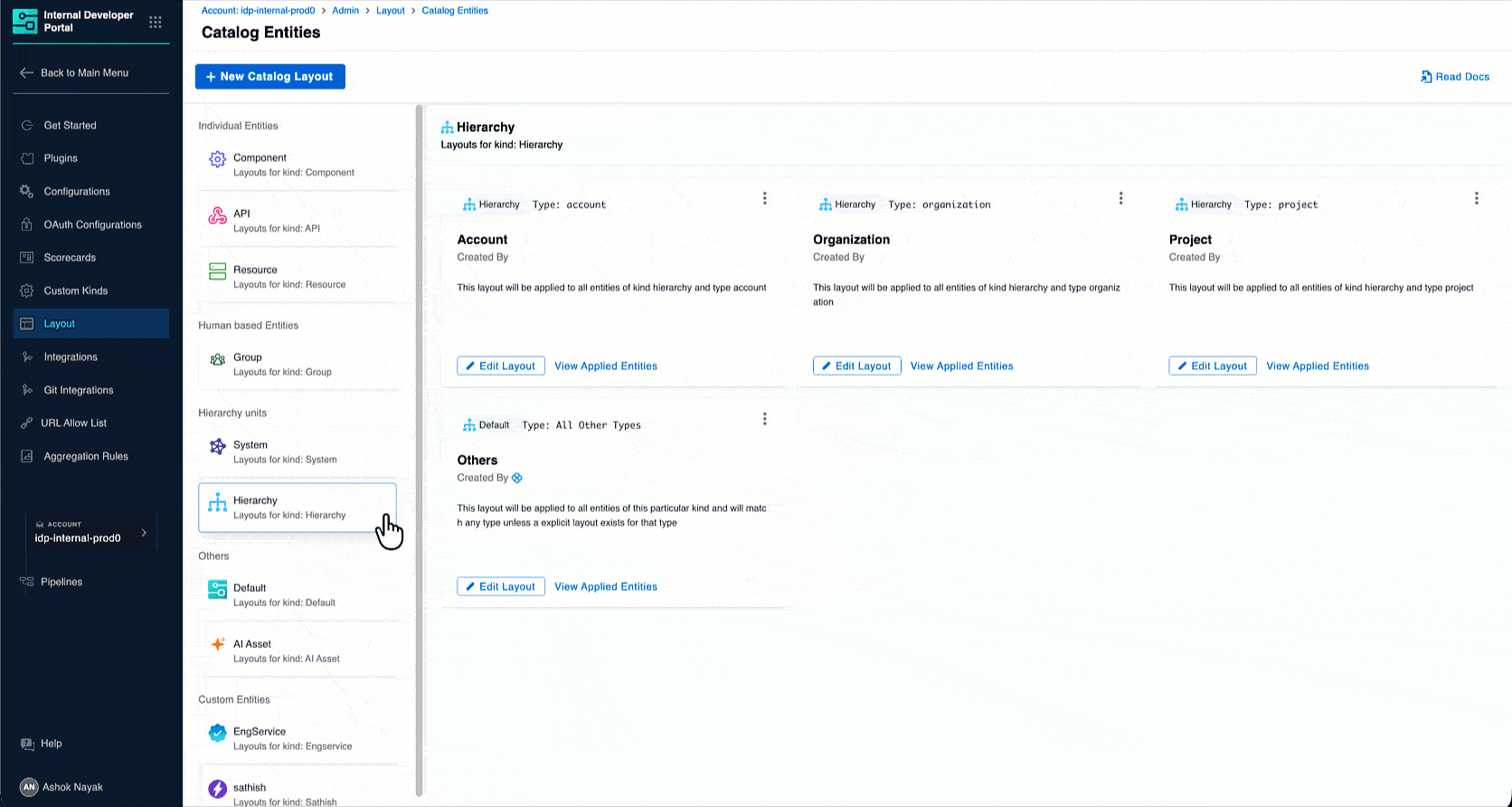 Entity Inspector showing the new ingested aggregated property