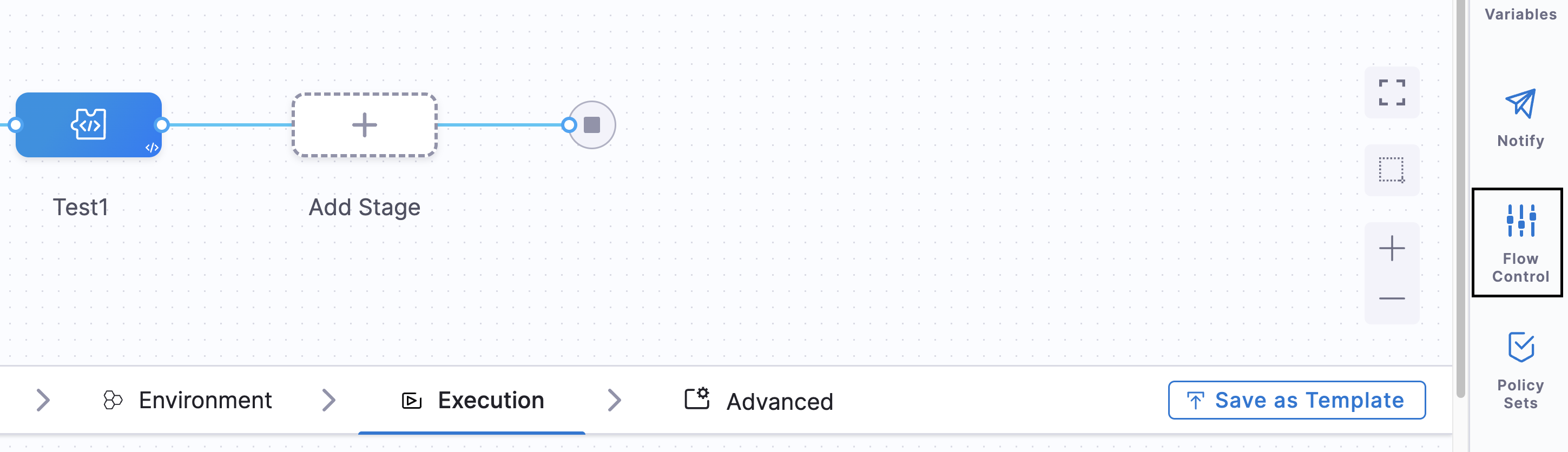 Flow Control option in a pipeline