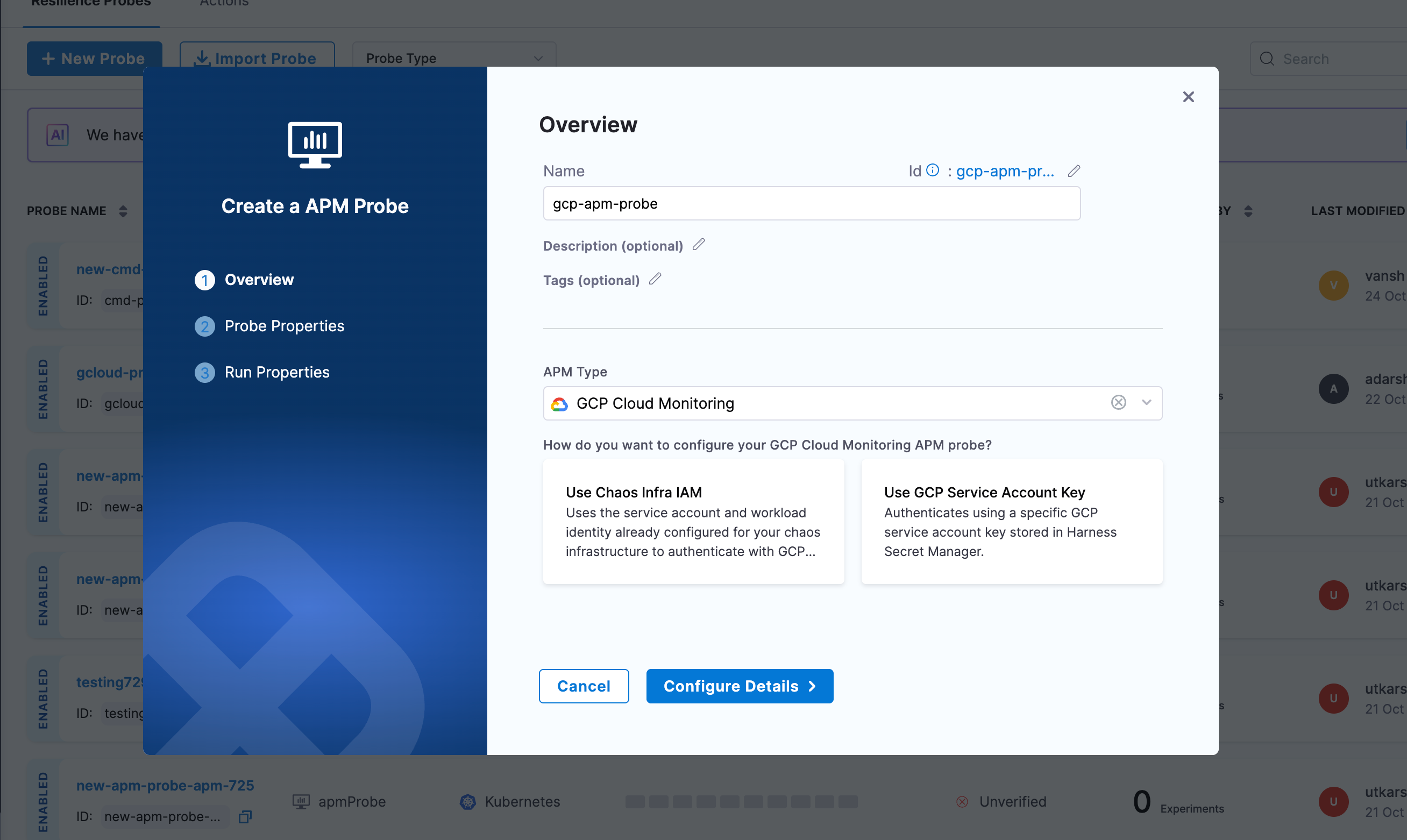 Choose Authentication Method