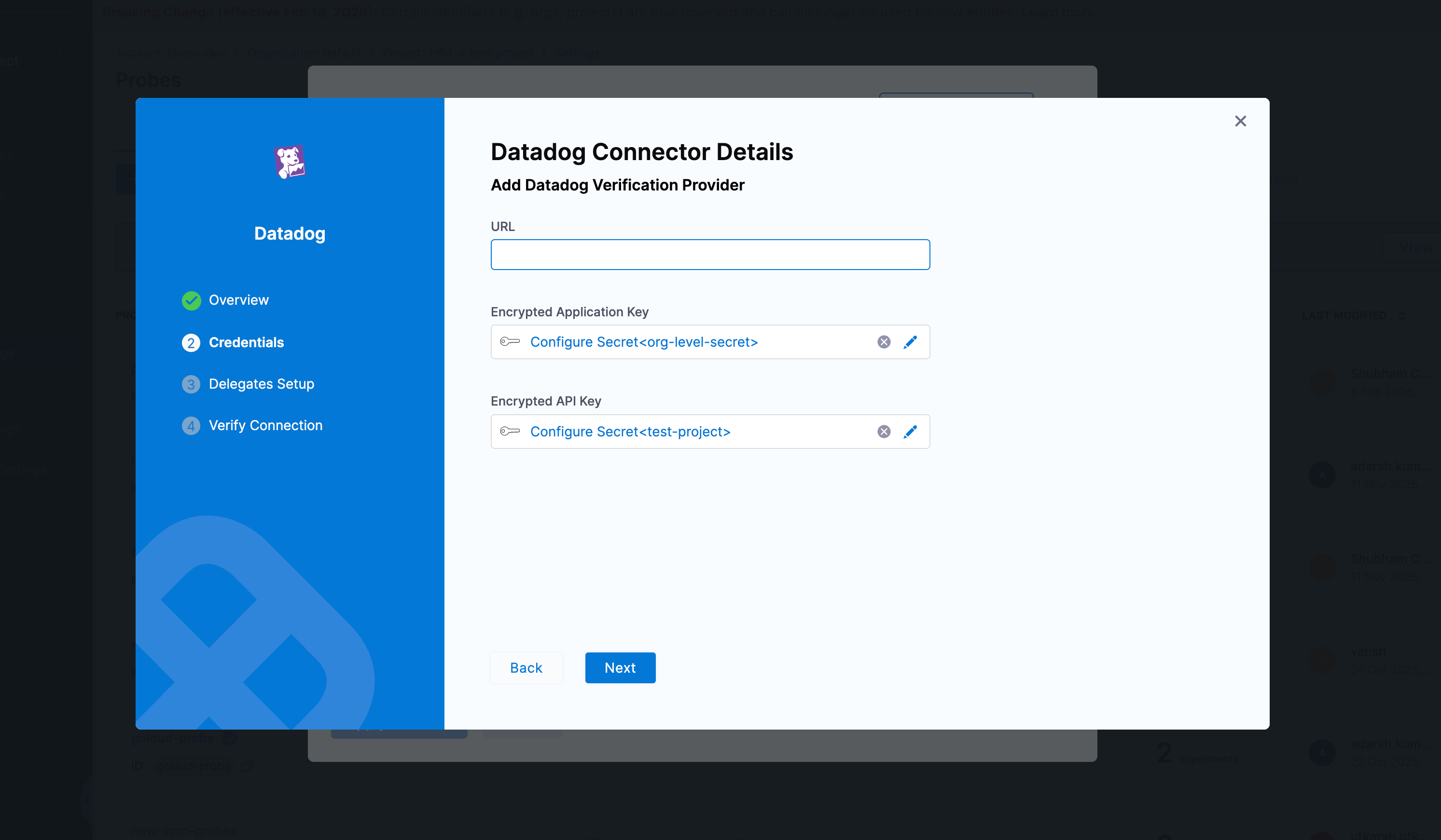 Datadog Connector Details