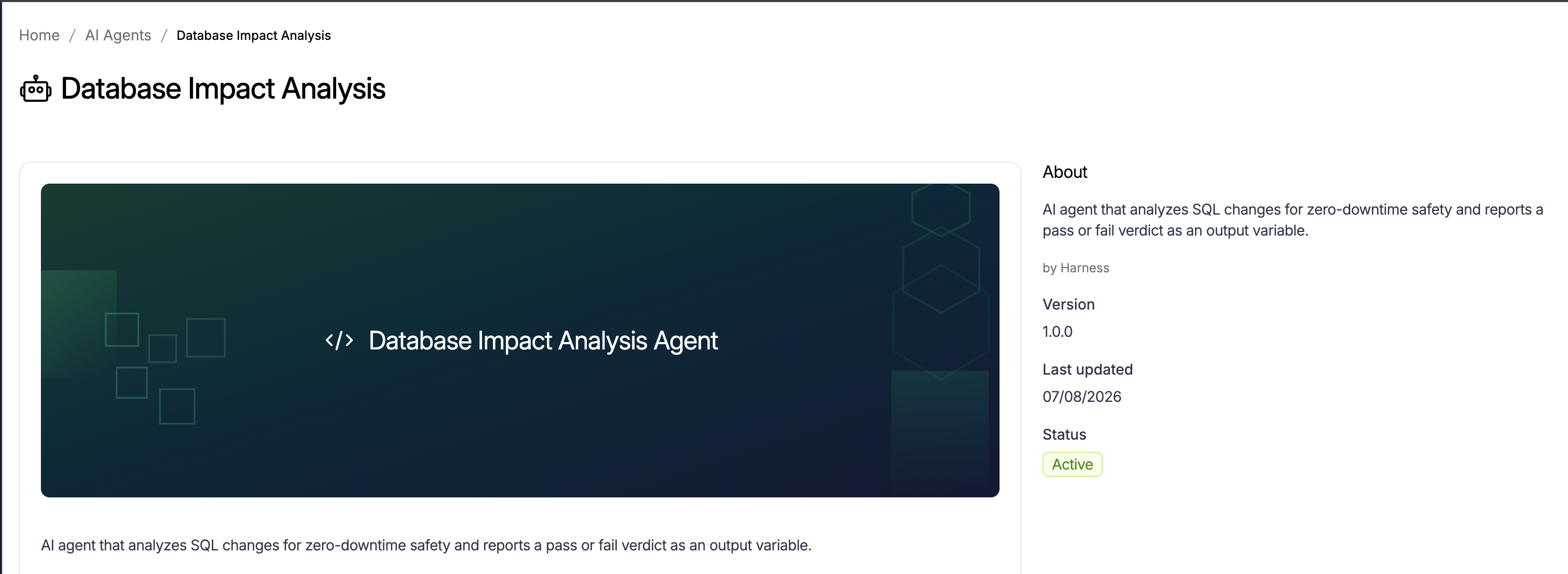 Database Impact Analysis