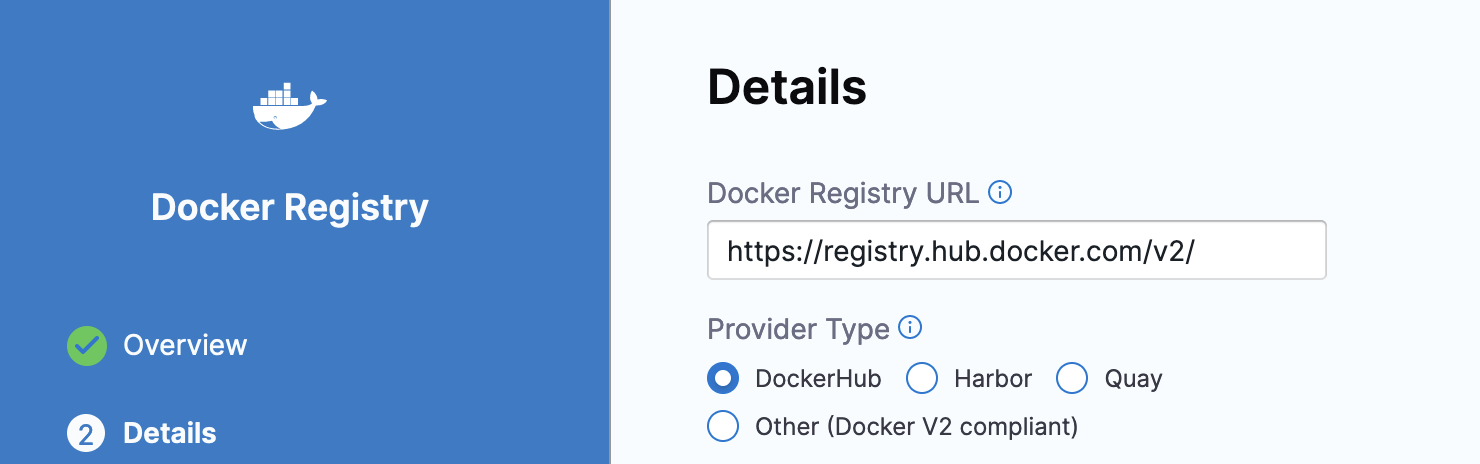 Docker Hub Details