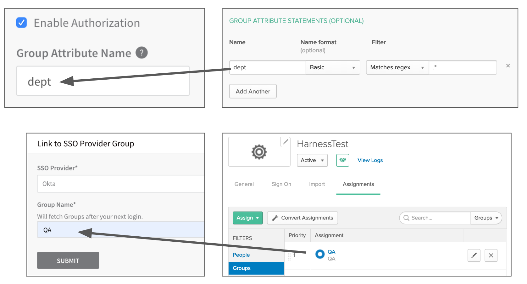 Single Sign-On (SSO) With SAML In FirstGen | Harness Developer Hub